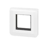 Plaque de finition avec support (vis) 2 modules - Mosaic - Legrand