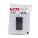 Interrupteur va et vient Easy-Led 10A à composer Mosaic - noir - Legrand