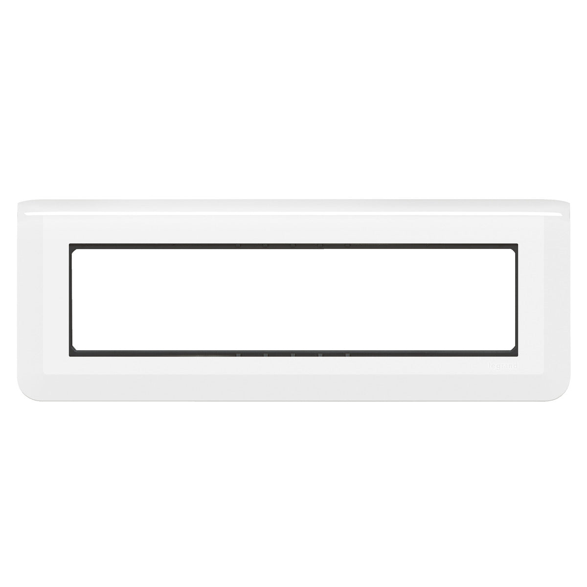 Plaque de finition + support 4 modules Mosaic - Legrand
