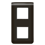 Plaque finition + support 2x2 modules Mosaic - Legrand