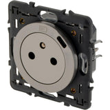 Prise de courant 2P+T 16A avec chargeur USB Type C à composer - Céliane - Titane - Legrand