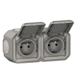 Double prise Plexo Legrand