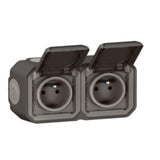 Double prise Plexo Legrand
