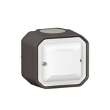 Détecteur mural LED complet - Plexo - 100W - Anthracite - Legrand