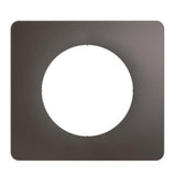 Plaque de finition Céliane monoposte - Gris cendré - Legrand