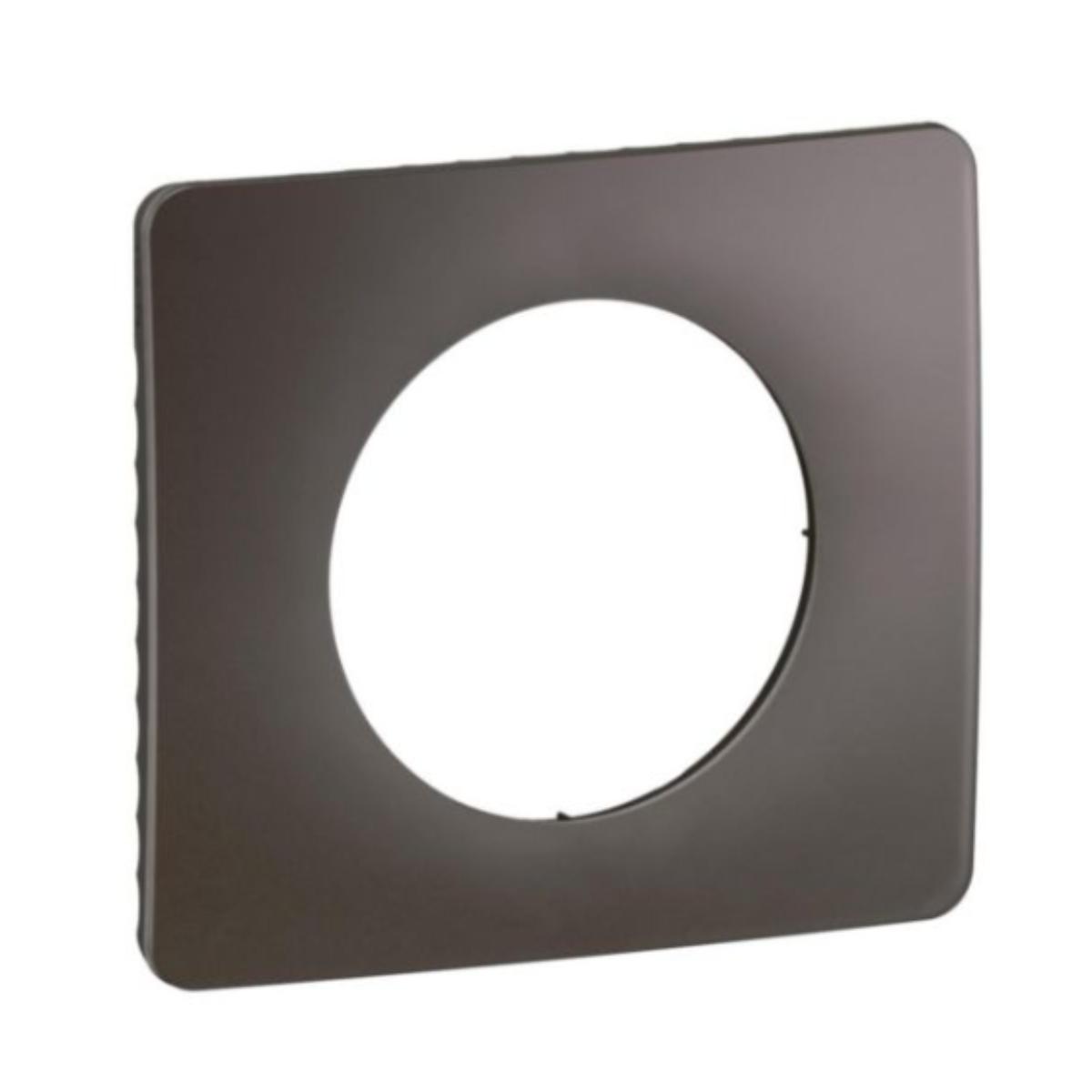 Plaque de finition Céliane monoposte - Gris cendré - Legrand