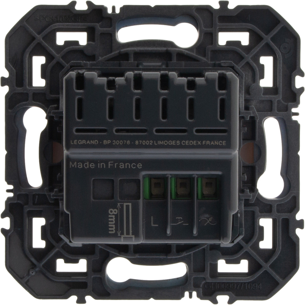 Variateur universel - Dooxie 2 fils - 125W - Blanc - Legrand