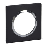 Plaque carée Dooxie 1 poste + bague - Legrand