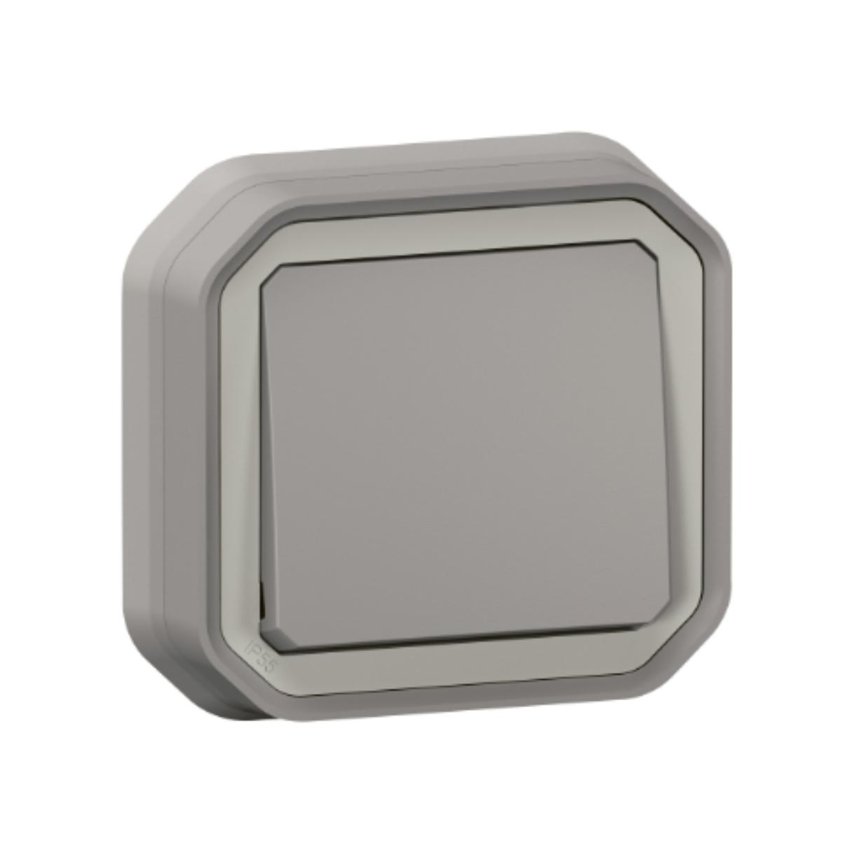 Interrupteur va-et-vient encastré Plexo 10AX IP55 - Legrand