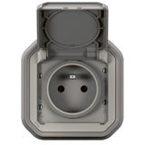 Prise avec terre encastrée Plexo IP55 16A - Legrand