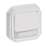 Poussoir inverseur lumineux encastré Plexo IP55 - Legrand