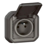 Prise avec terre encastrée Plexo IP55 16A - Legrand