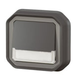 Poussoir inverseur lumineux encastré Plexo IP55 - Legrand