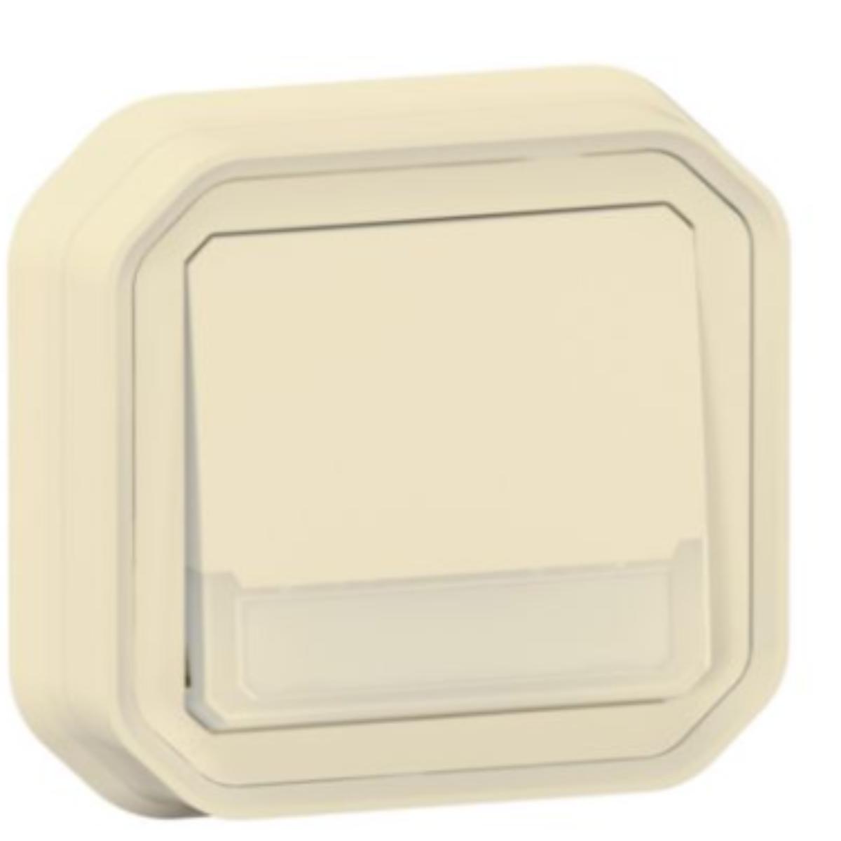 Poussoir inverseur lumineux encastré Plexo IP55 - Legrand