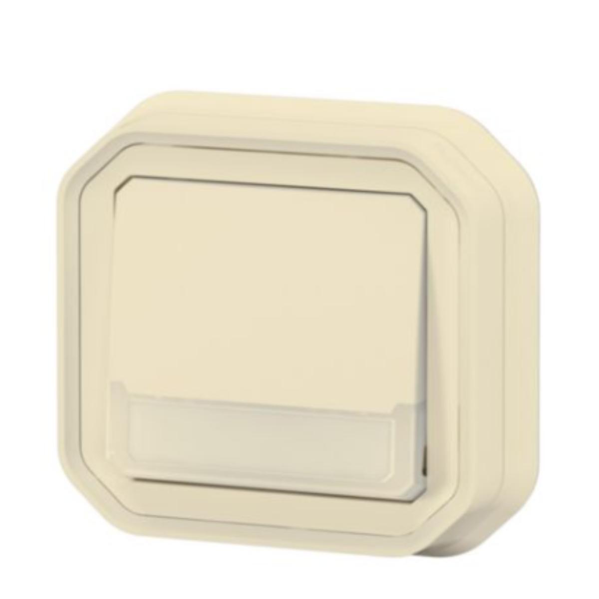 Poussoir inverseur lumineux encastré Plexo IP55 - Legrand