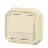 Poussoir inverseur lumineux encastré Plexo IP55 - Legrand