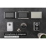 Platine de rue Moon pour portier vidéo à composer - Otio