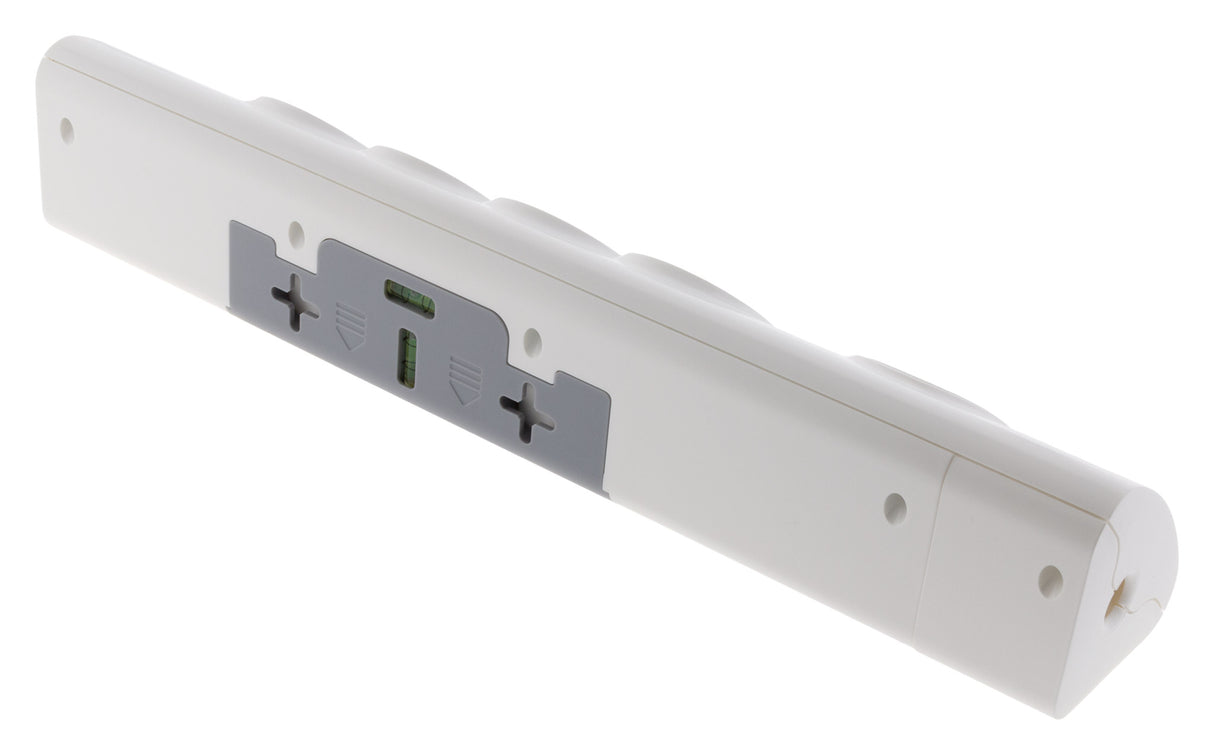 Multiprise d'angle parafoudre 4P 16A façade + 2 USB parafoudre - précâblée ou à câbler - Otio