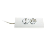 Multiprise d'angle 2P 16A + 2 USB - Otio