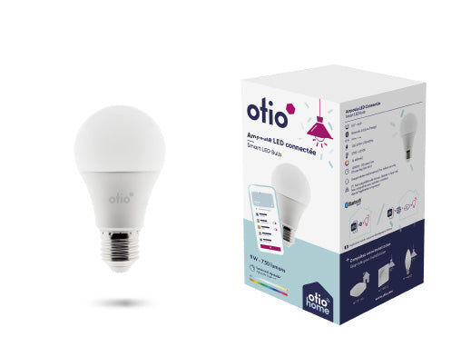 Ampoule LED connectée Bluetooth E27 - Otio