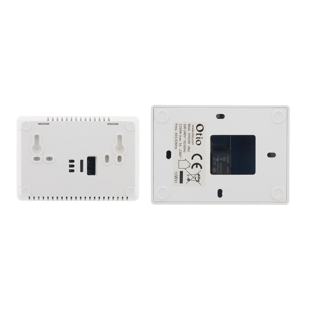 Thermostat programmable sans fil blanc - Otio