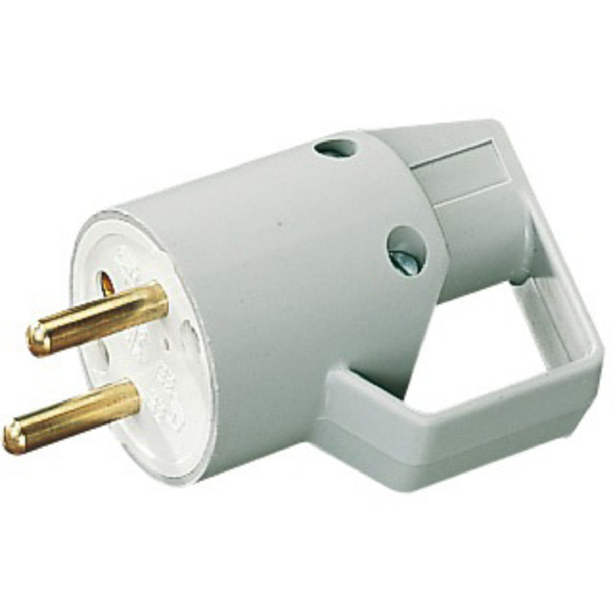 Fiche mâle 2P+T 16A IP40 à anneau - Lébénoïd