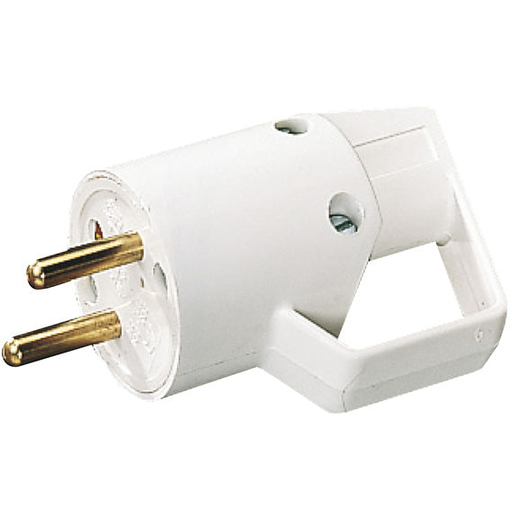 Fiche mâle 2P+T 16A IP40 à anneau - Lébénoïd