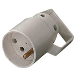 Fiche femelle 2P+T 16A IP40 anneau + eclipse - Lébénoïd