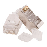 Lot de 2 fiches RJ45 prêts à monter pour connection réseau - Zenitech