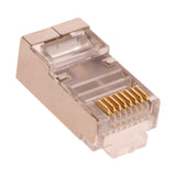 Lot de 2 fiches RJ45 prêts à monter pour connection réseau - Zenitech