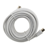 Prolongateur TV mâle/mâle + adaptateur F/F - Zenitech