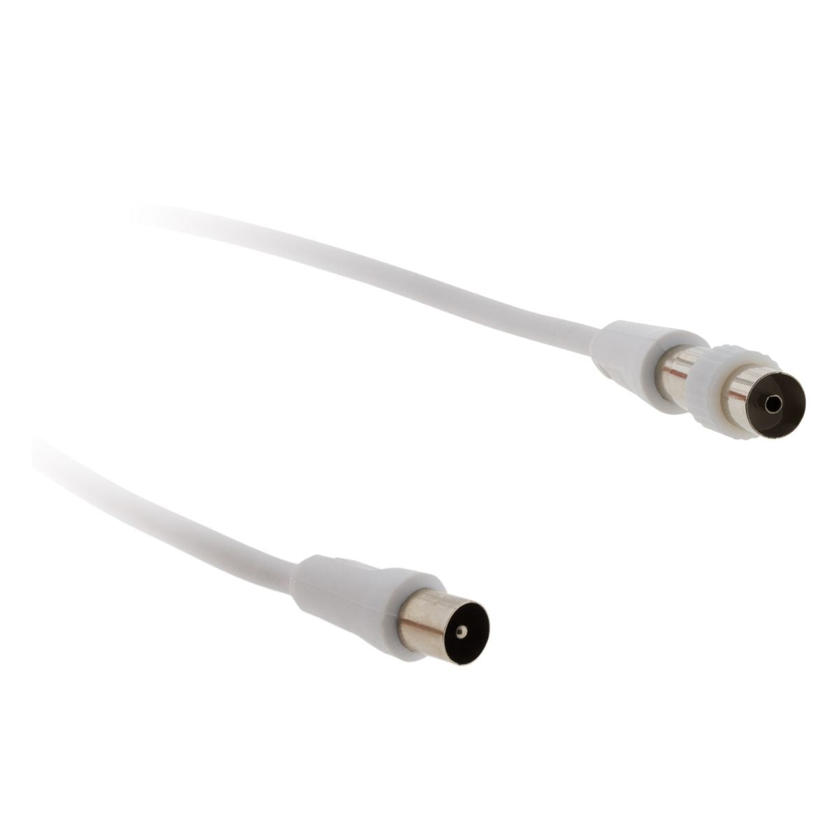 Prolongateur TV mâle/mâle + adaptateur F/F - Zenitech