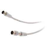 Prolongateur TV mâle/mâle + adaptateur F/F - Zenitech