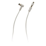 Prolongateur TV mâle/mâle + adaptateur F/F - Zenitech