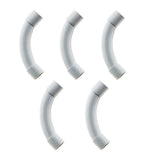 Lot de courbes pour tube IRL gris - Zenitech