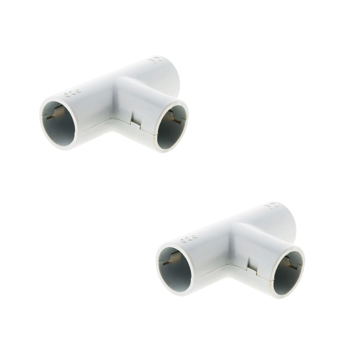 Lot de Tés tube IRL gris Zenitech