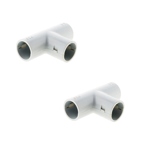 Lot de Tés tube IRL gris Zenitech