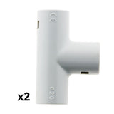 Lot de Tés tube IRL gris Zenitech