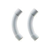 Lot de courbes pour tube IRL gris - Zenitech