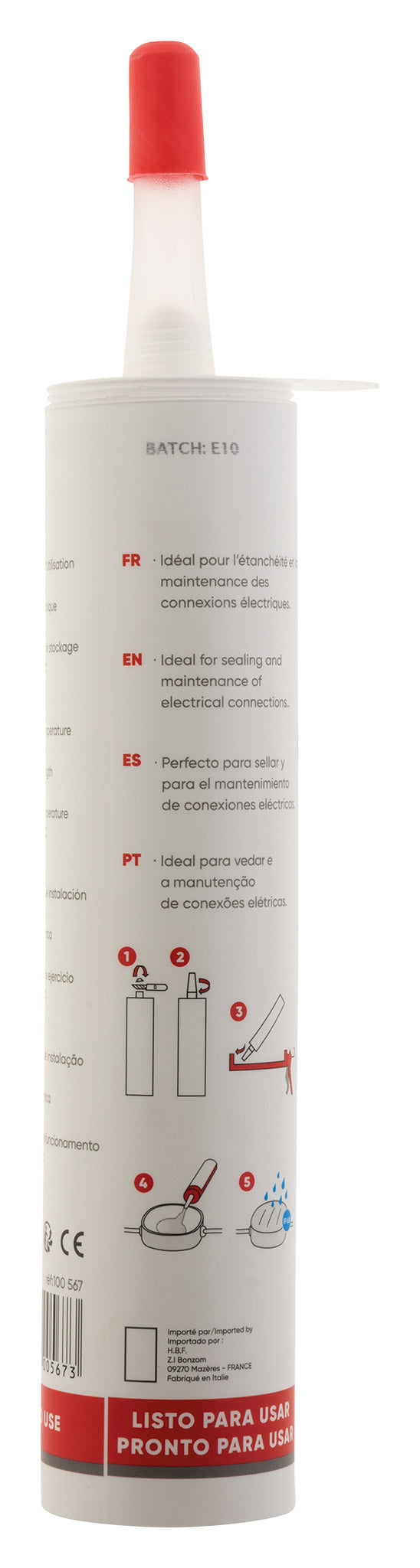 Gel mono-composant cartouche 300ml