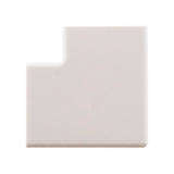 4 angles plats 20 x 10 Blanc