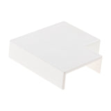 Lot de 4 angles plats 30 x 10mm - blanc - Zenitech