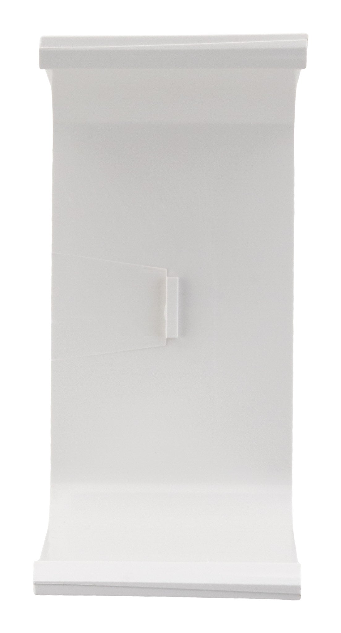 Joint d'intersection raccord goulotte clim - 80x60mm - blanc Ral 9001 - Zenitech