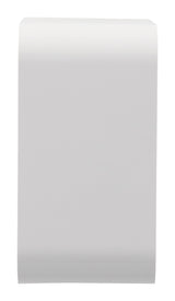 Joint d'intersection raccord goulotte clim - 80x60mm - Blanc Ral 9001 - Zenitech