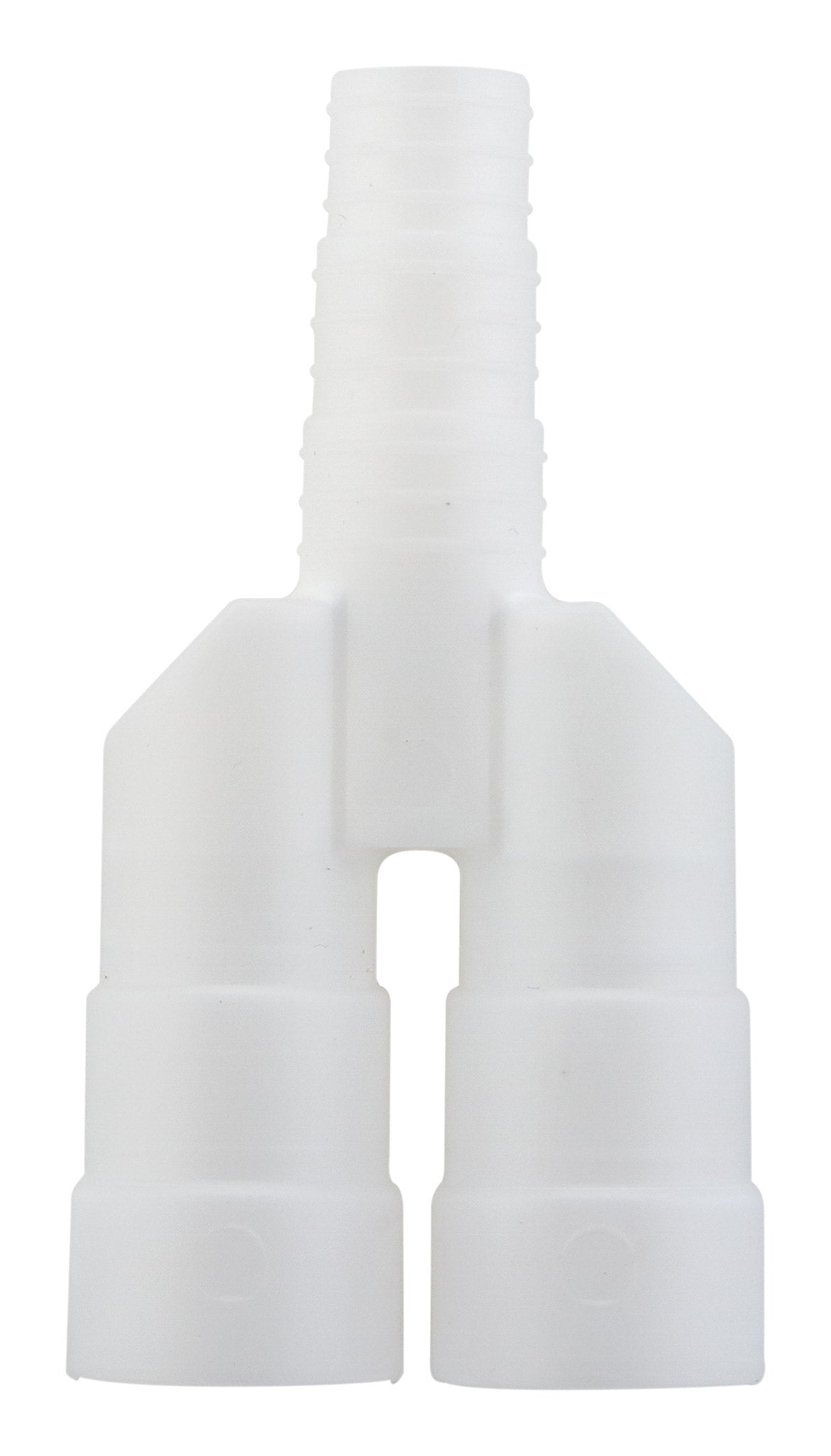 Raccord universel tubes condensats en Y goulotte clim - IP40 IK08 - Blanc Ral 9001 - Zenitech