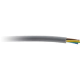 Câble d'alimentation électrique souple H05VV-F 3G2,5 mm² - gris - 60m - Zenitech