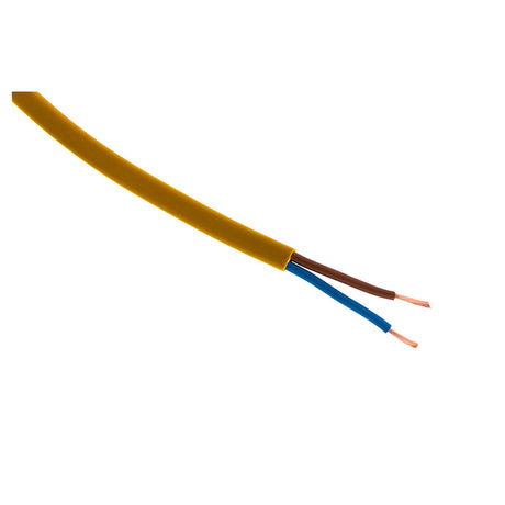 Câble d'alimentation électrique HO3VVH2-F 2x 0,75 - 10m - Zenitech