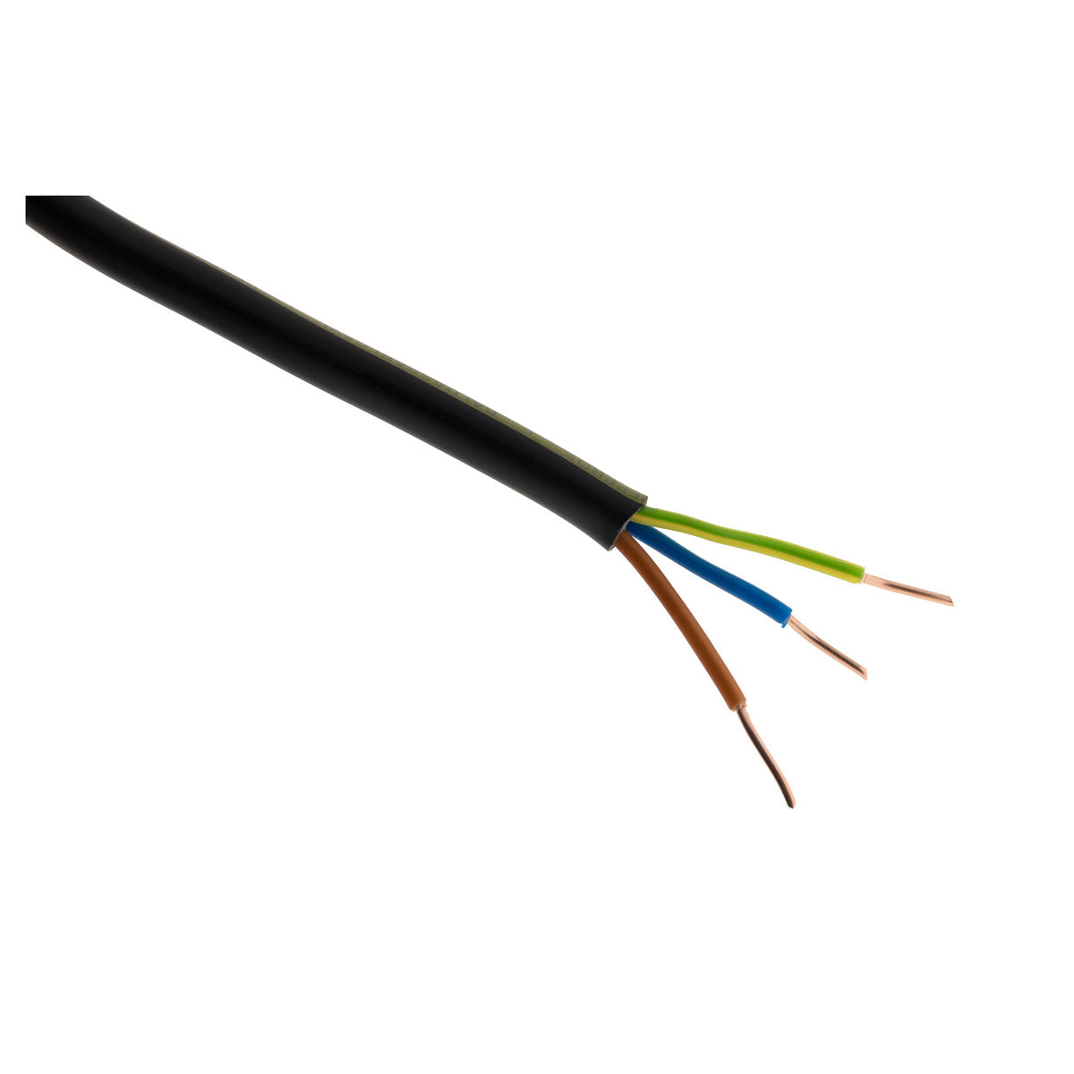 Câble électrique U-1000 R2V 3G2,5mm² - Zenitech