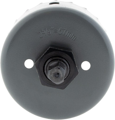 Scie cloche - Scie trépans Diam.67mm P.45mm - Bois/plâtre/plastique - Forêt centreur Diam.10mm - Gris - Zenitech