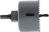 Scie cloche trépans Ø67x45mm + forêt centreur Ø10mm - Zenitech